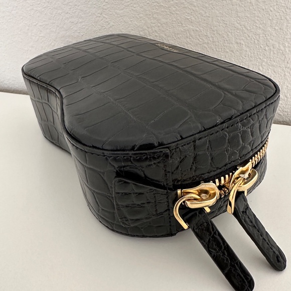 Senreve Coda Belt Bag | Black Croc Emboss - Picture 5 of 10